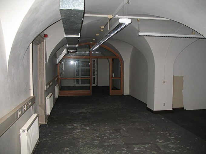 Das ehemalige Musikarchiv im Kellergeschoss