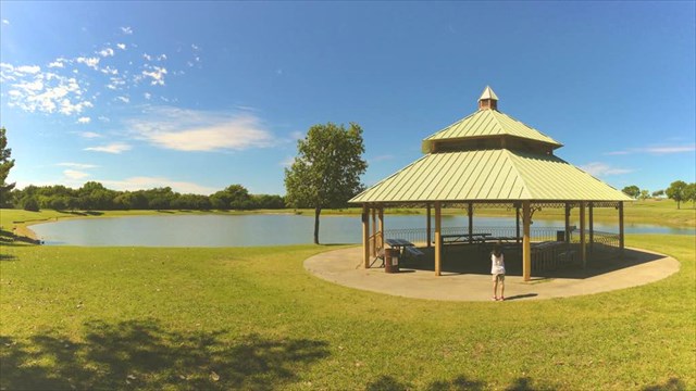 the pavilion at Breckinridge park