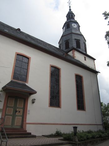 Gerichtswappen am alten Rathaus Oberrosbach