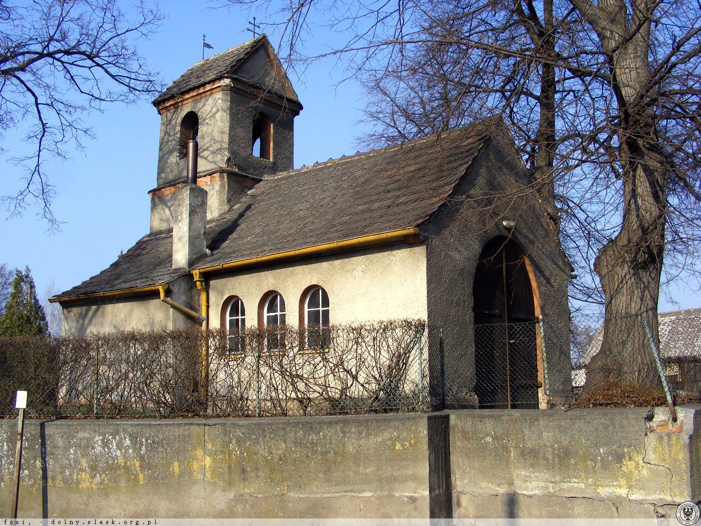 Kaplica dawniej
