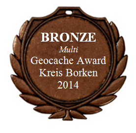 BRONZE (Multi) - Geocaching Award Kreis Borken 2014