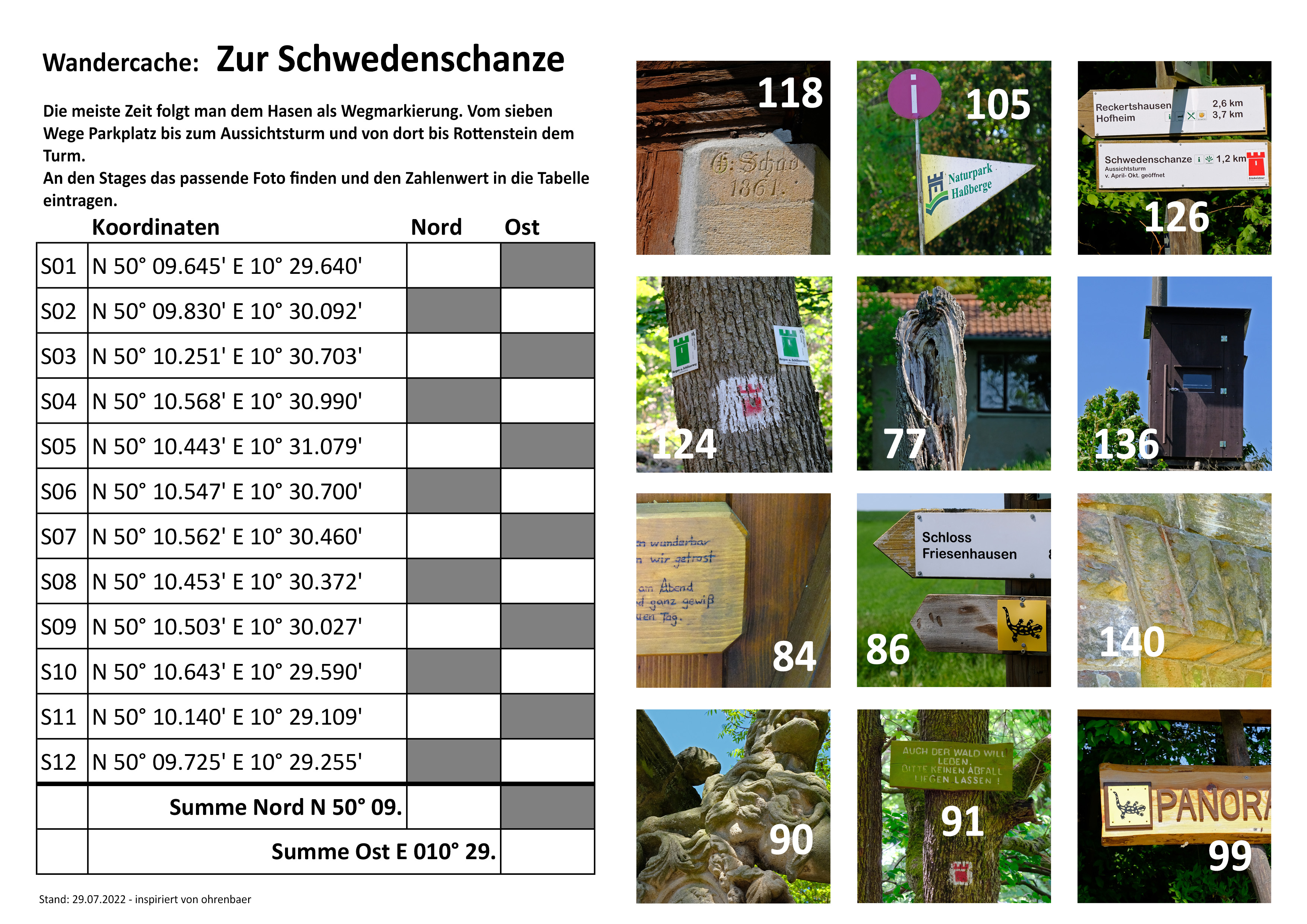 Arbeitsblatt