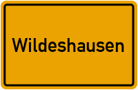 Ortsschild Wildeshausen