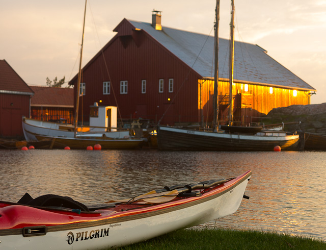 Landing ved Bragdøya Kystlag