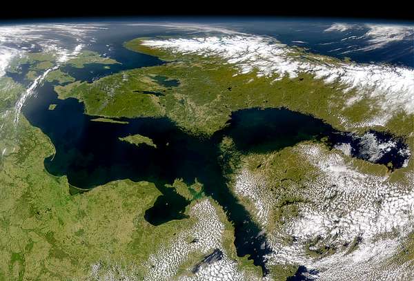 Baltic Sea, NASA