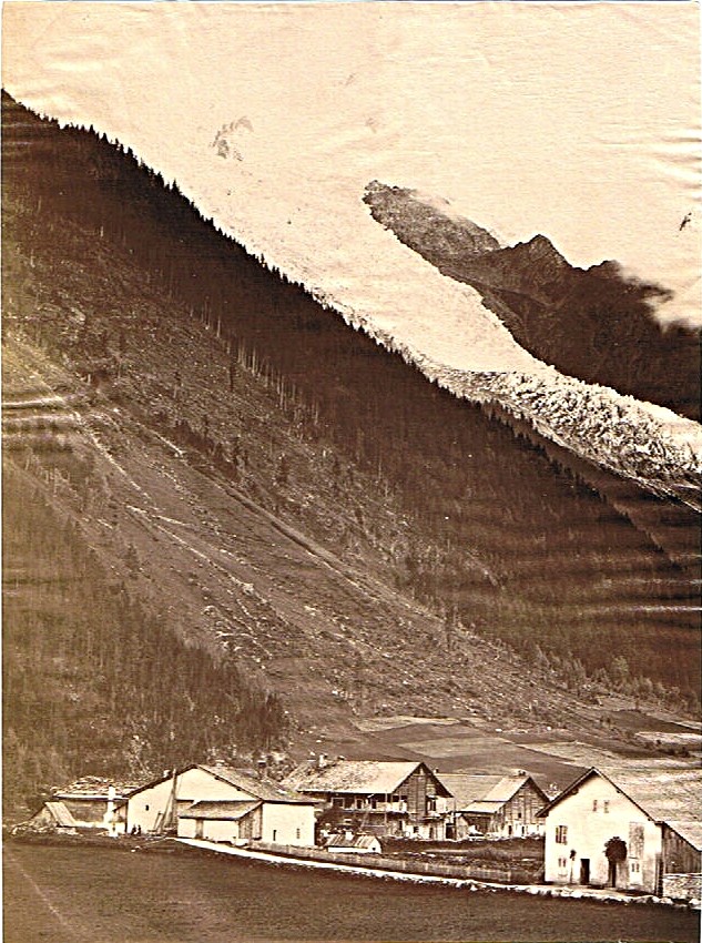 Glacier des Bossons, 1890