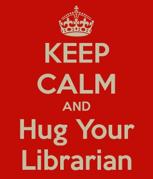 Znalezione obrazy dla zapytania hug librarian