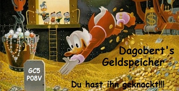 Dagobert Duck’s Geldspeicher GC5P08V Dagobert Duck’s Geldspeicher GC5P08V