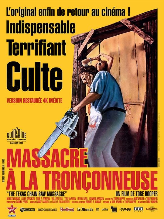Massacre à la tronçonneuse : Affiche
