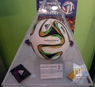 Der Brazuca war der offizielle Spielball der WM 2014 in Brasilien
