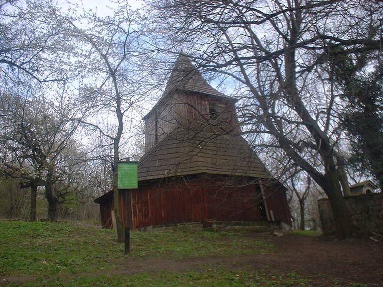 Dřevěná zvonice Zebín