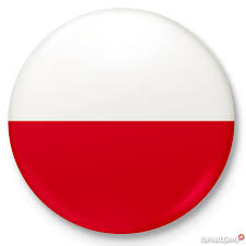 Button z agrafką, przypinka Polska flaga Warszawa - Sprzedajemy.pl
