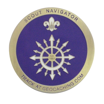 Scout Navigator geocoin