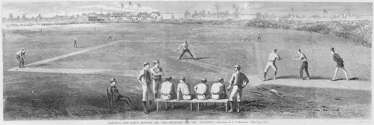 1869 Red Stockings: Who were the first professional baseball team?