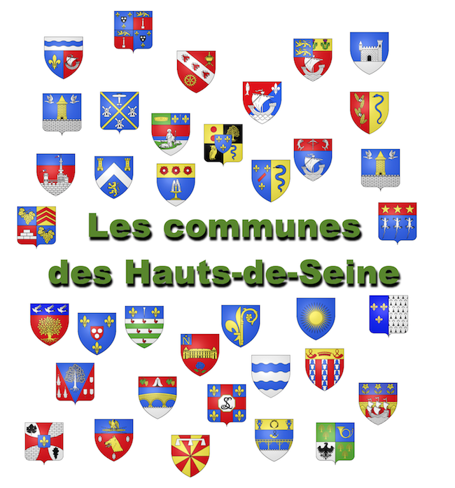 Communes des Hauts-de-Seine