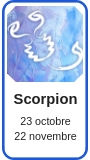 Scorpio horoscope 2019