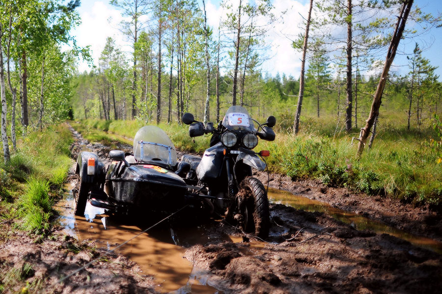 Geomopo matkalla kätkölle