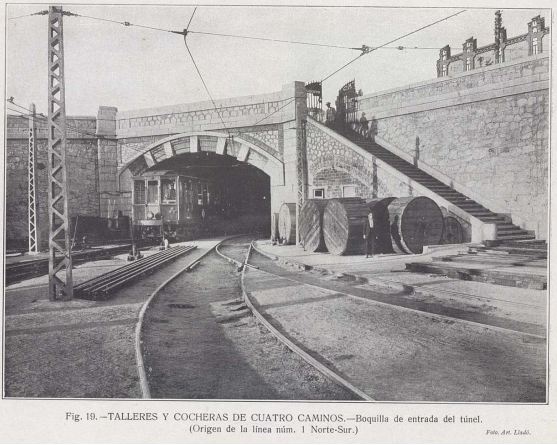 1921 Boca del túnel terminada