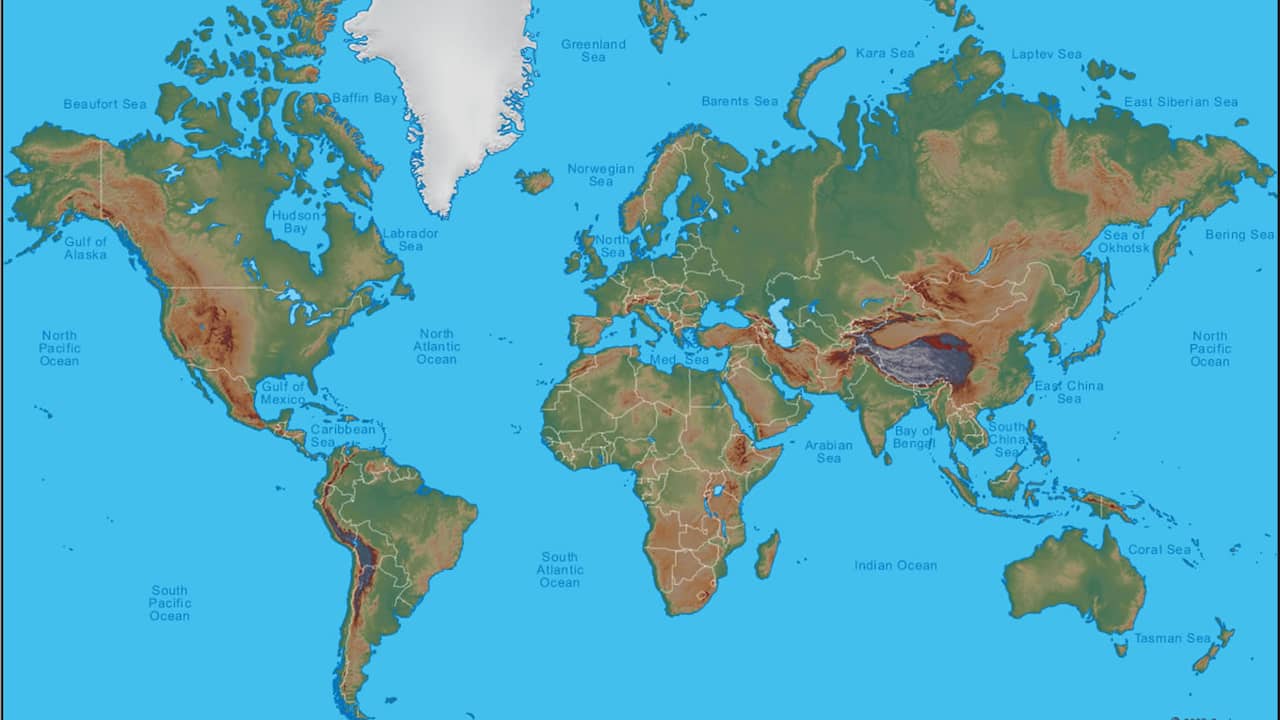 Afbeeldingsresultaat voor Wereldkaart