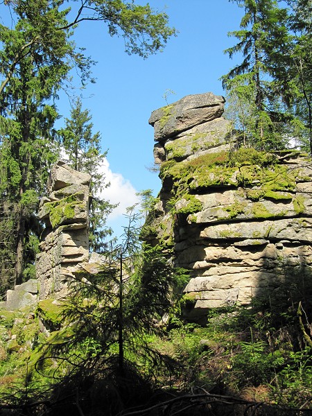 Felsen der Teufelsmühle