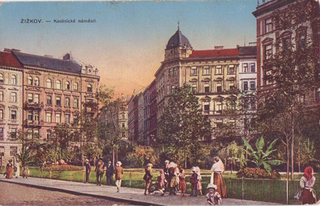 Kostnické náměstí kolem roku 1914