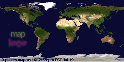 Locations of Site Visitors Locations of Site Visitors
