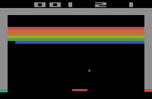 Breakout on the Atari 2600