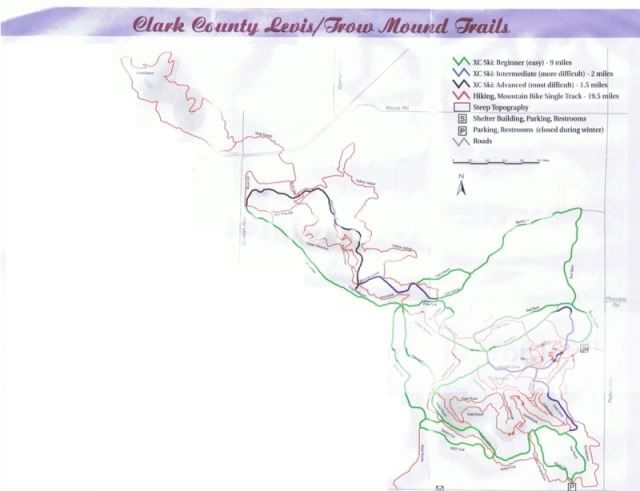 levis mound map