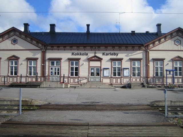 GC10PYJ Railway Station of Kokkola (Traditional Cache) in Finland created  by Navicore (adopted by joni&riina)