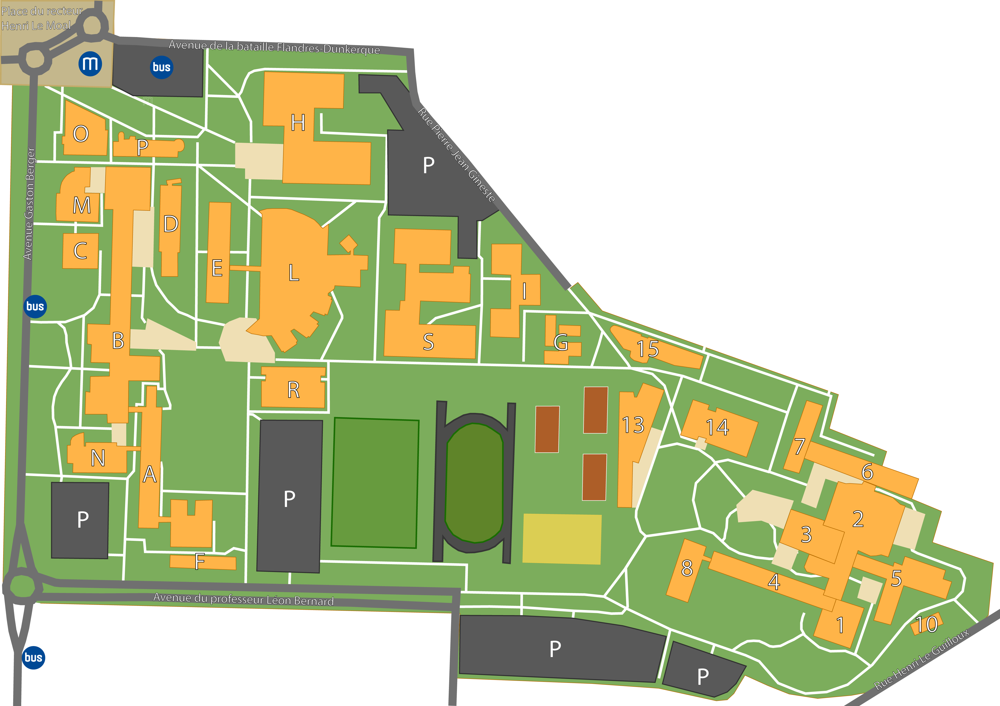 Plan campus