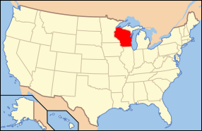 Datei:Map of USA WI.svg