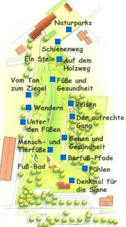 Barfusspfad-Karte