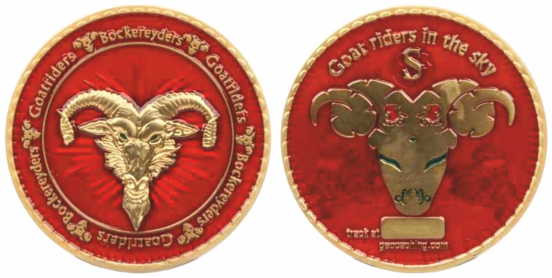 Bockereyders Geocoin geocoin
