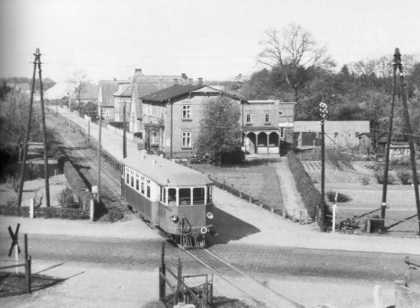 Triebwagen im Marienweg