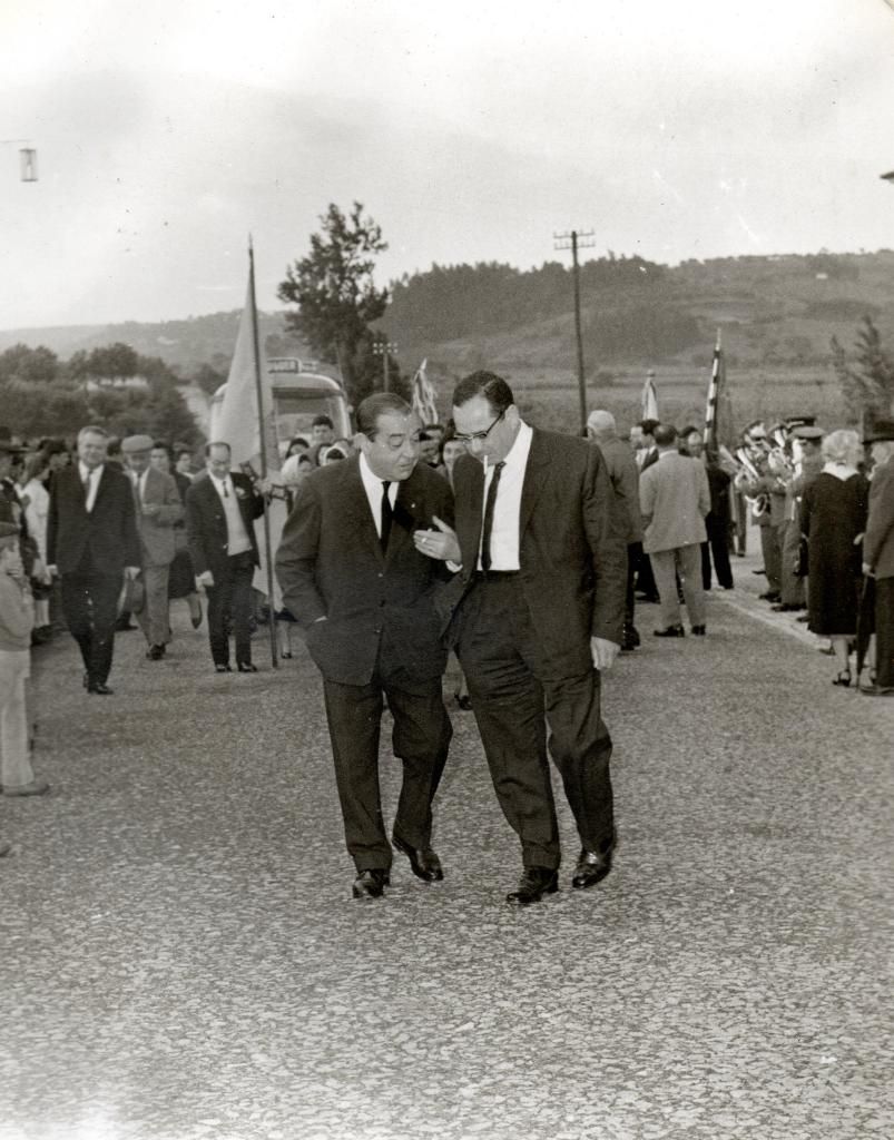 Joaquim Gomes Loureiro (à esquerda)