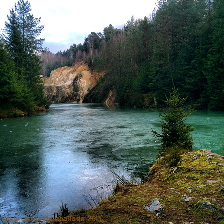 Steinbruchsee beim Flinzbach