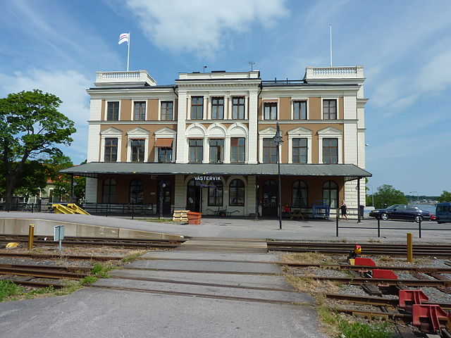 Västervik station