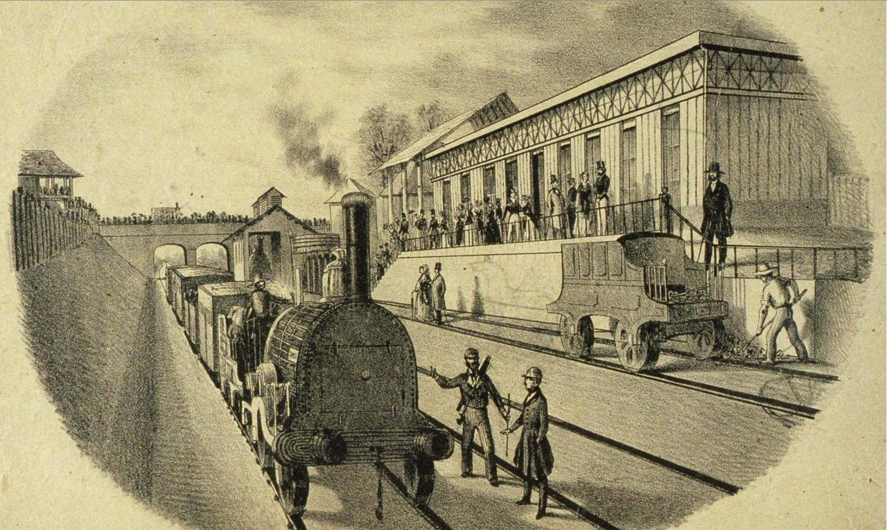 Gare provisoire de Koenigshoffen