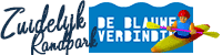 banner blauwe verbinding kayak zuidelijkrandpark