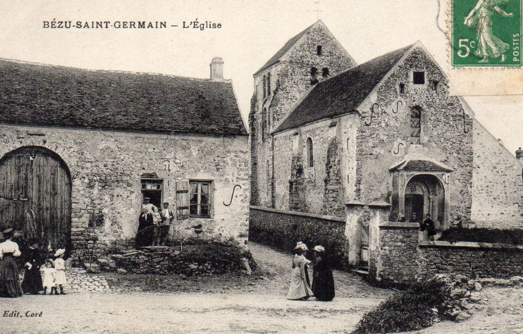Carte postal ancienne de Bézu Saint-Germain