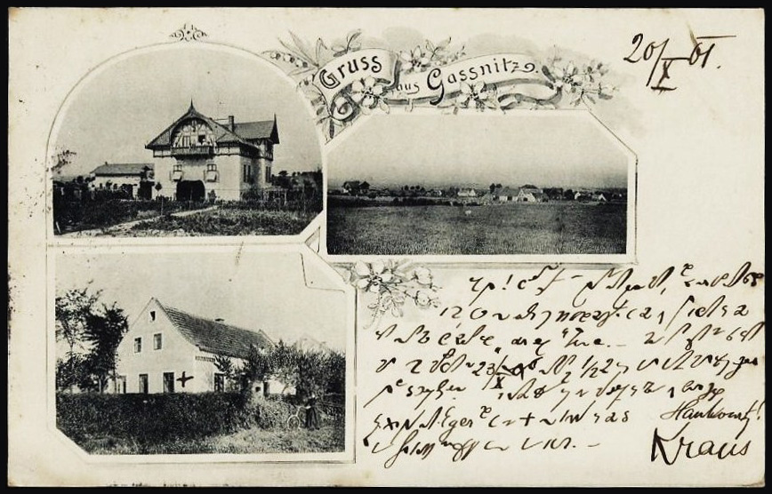 Pohlednice z roku 1901