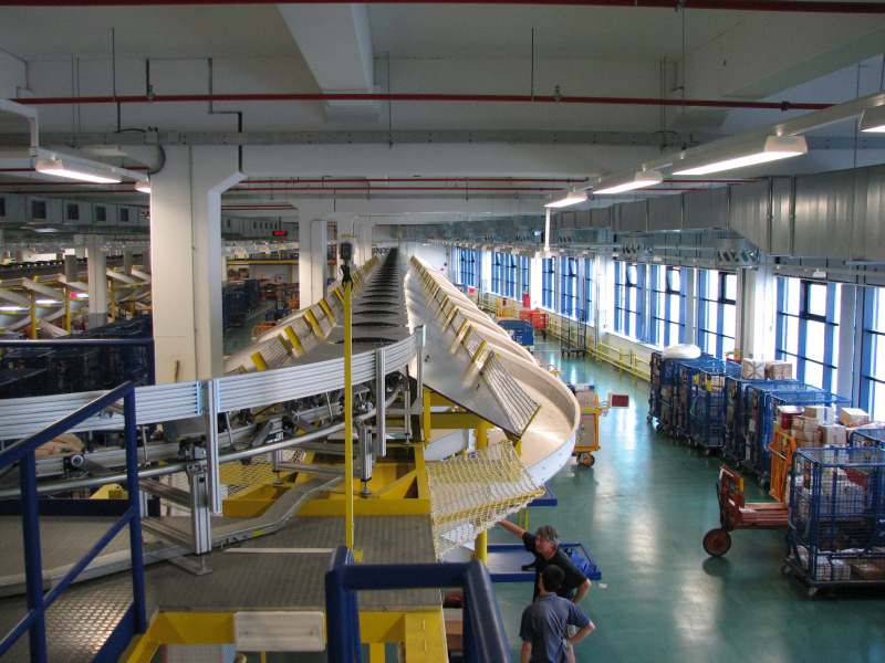 skluzy a hlavní pás