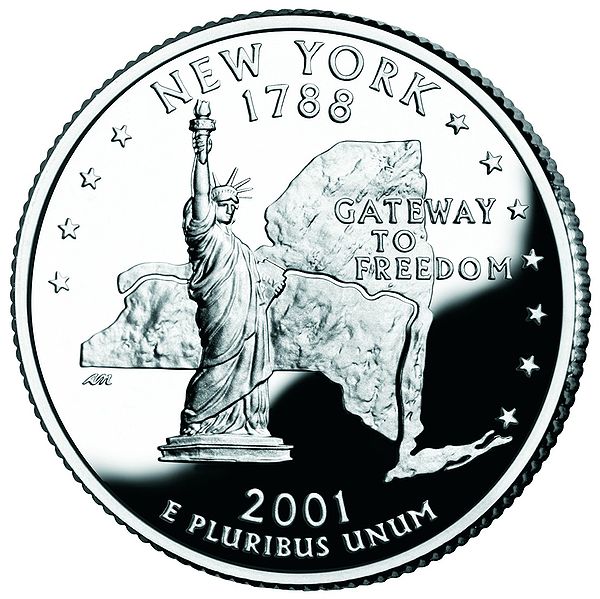 Datei:New York quarter, reverse side, 2001.jpg