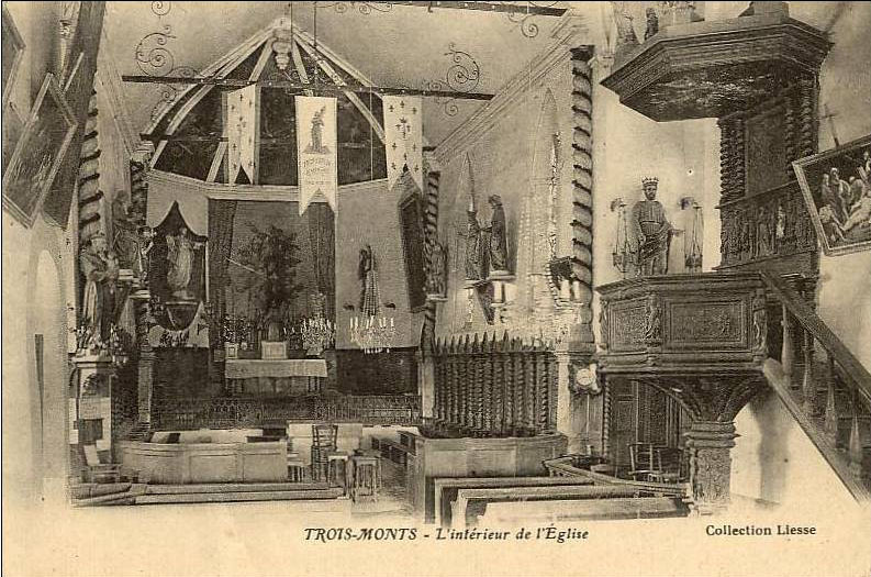 intérieur de l église