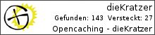Opencaching.de-Statistik von dieKratzer