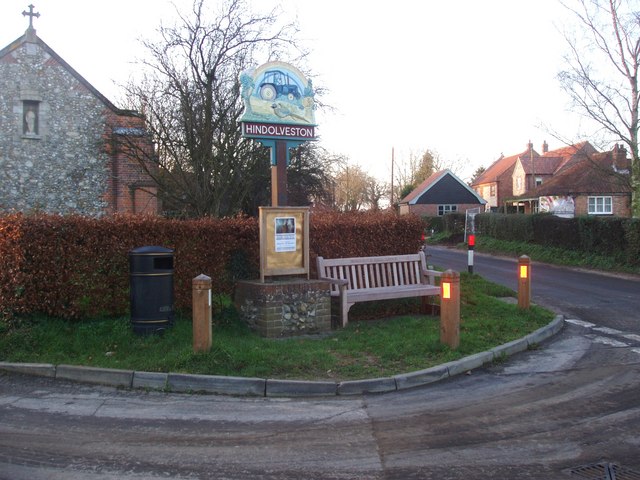 The Village Sign, Hindolveston, Norfolk.jpg