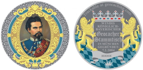 Coin Vorder- und Rückseite