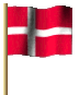 Dänemark Flagge Fahne GIF Animation Denmark flag 