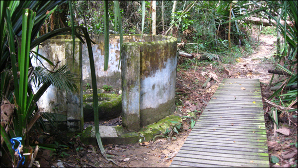 The old Dutch well at tanjung Tuan