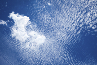 Cirrocumulus Uma bela imagem proporcionada pela presença de cirrocumulus